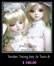 Tender Twing-Key & Twin-B